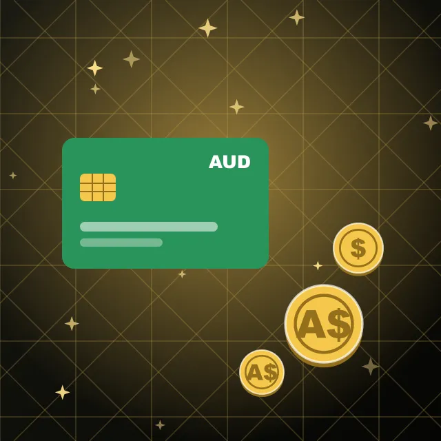 Spade69 Casino Australia banking AUD card with A$ coins for Spade69 banking