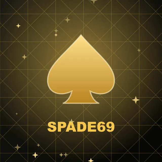 Who we are at Spade69 Casino Large gold spade above the SPADE69 name